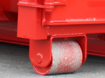 Rouleaux arrières renforcés Ø 170 mm avec bagues autolubrifiantes
